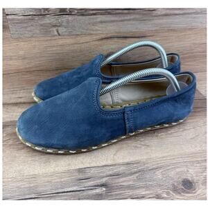 Sabah mauve Leather Shoes Handmade in Turkey Slip On Loafers 38 US 6-6.5…